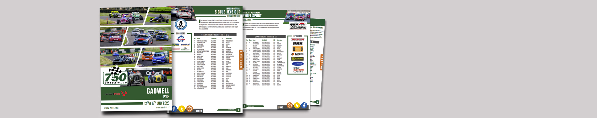 Race Programme - Cadwell Park