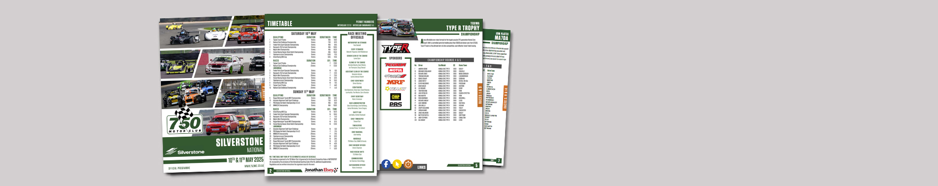 Race Programme - Silverstone National