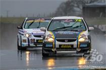 Honda Civic's at Donington Park National 2015