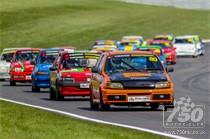 750 MOTOR CLUB – Classic Stock Hatch Championship racing at Brands Hatch 2015