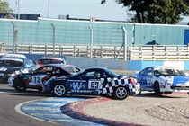 Synchronised spinning in the MR2 Championship