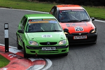 Stock Hatch - close racing between Swift and Carter