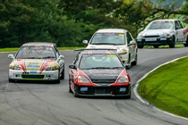 Honda Civics @ Cadwell Park 2014